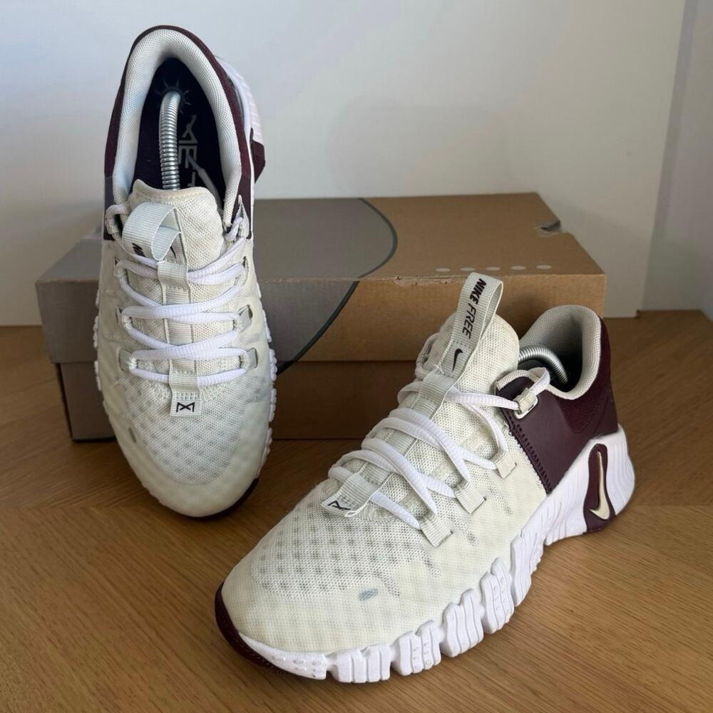 Nike Free Metcon 5 ‘Burgundy/Sea Glass’ Women Running Sneakers- SZ 7.5